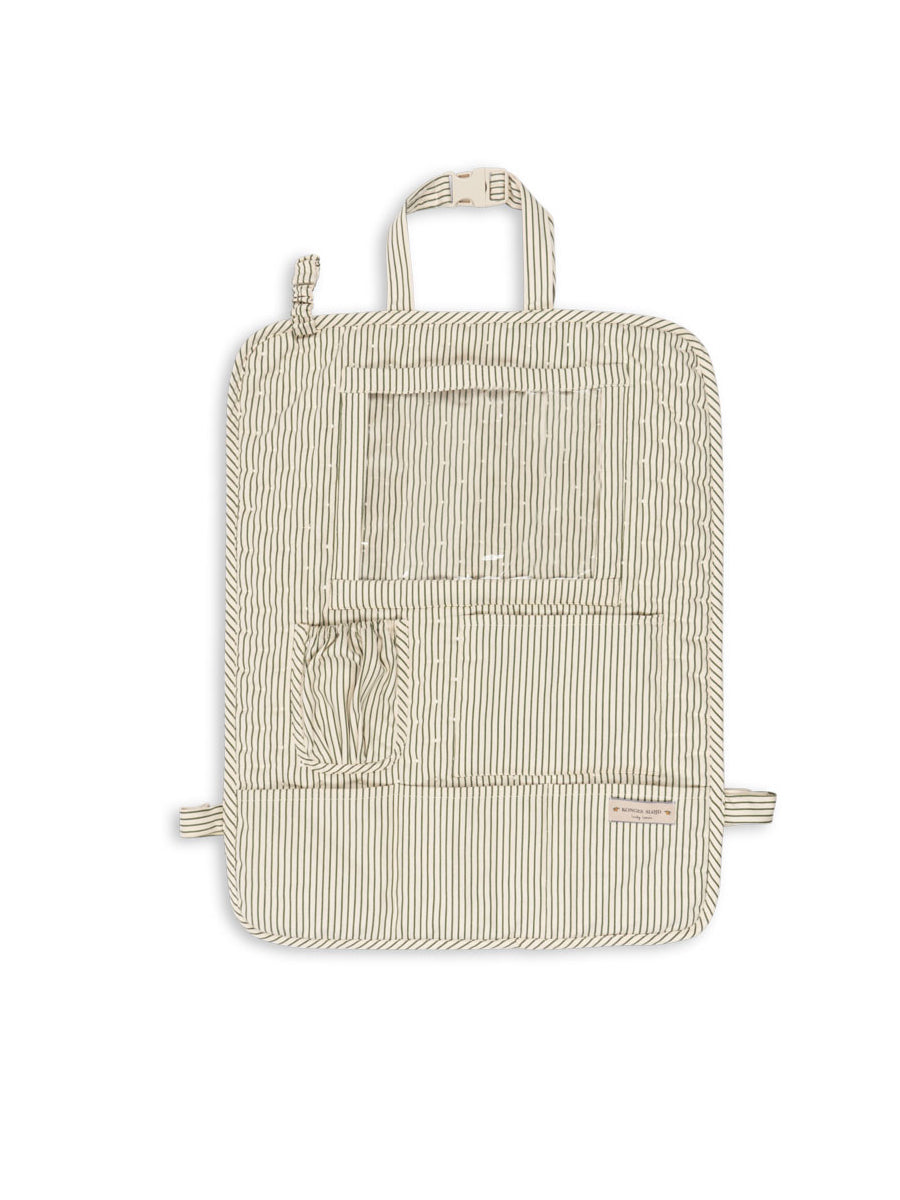 Bilopbevaring med lommer fra Konges Sløjd - Tea Stribe