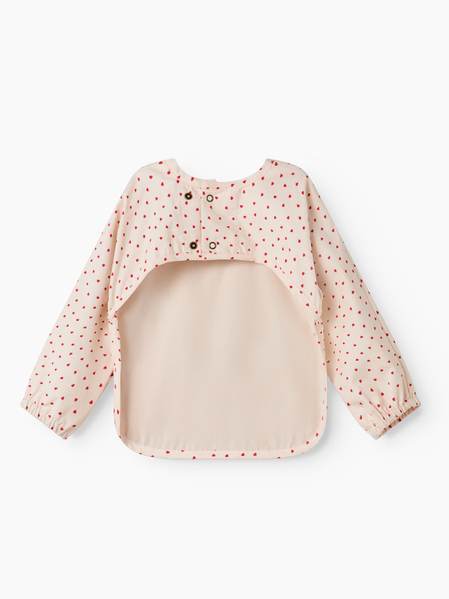 Hagesmæk med ærmer fra MarMar - Happy Hearts,