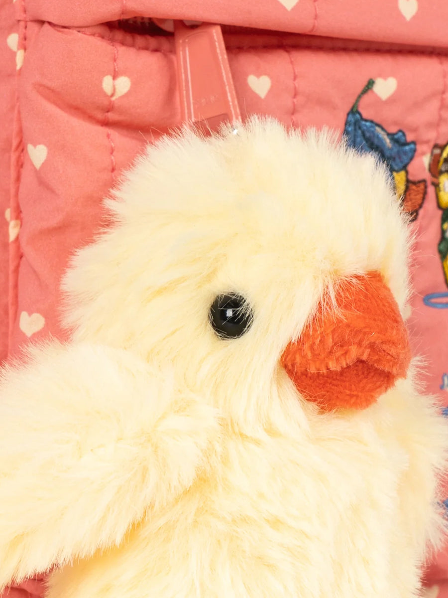 Minirygsæk fra Konges Sløjd, Juno - Coeur Feathers - Kylling