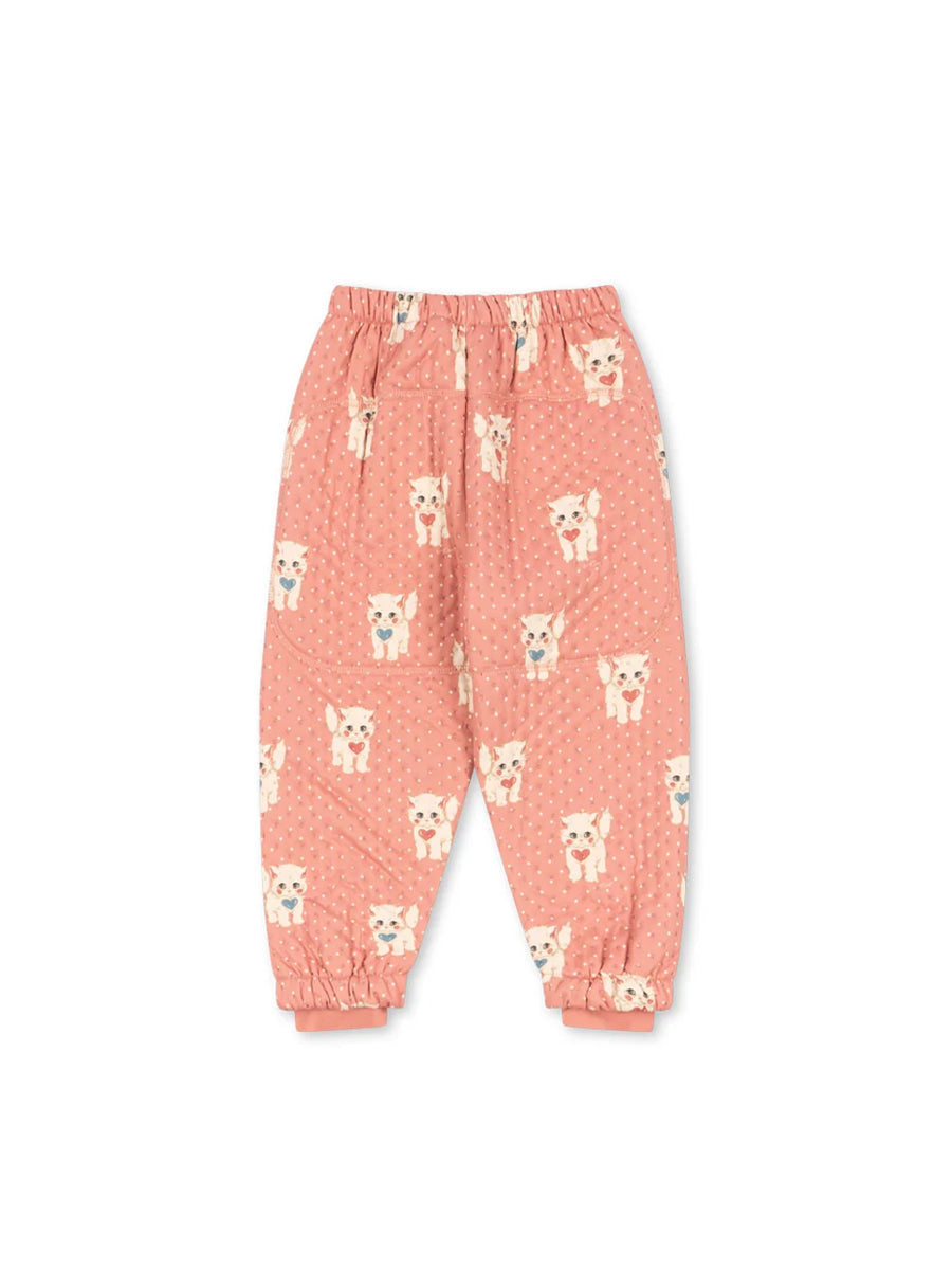 Termobukser med fleece fra Konges Sløjd - Ciao Miao Rose.