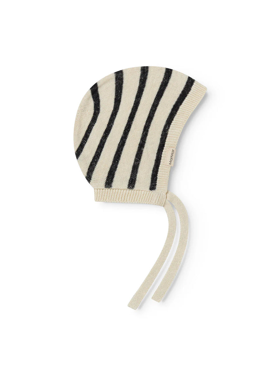 Kyse i bomuld/hør fra MarMar - Off White Stripe