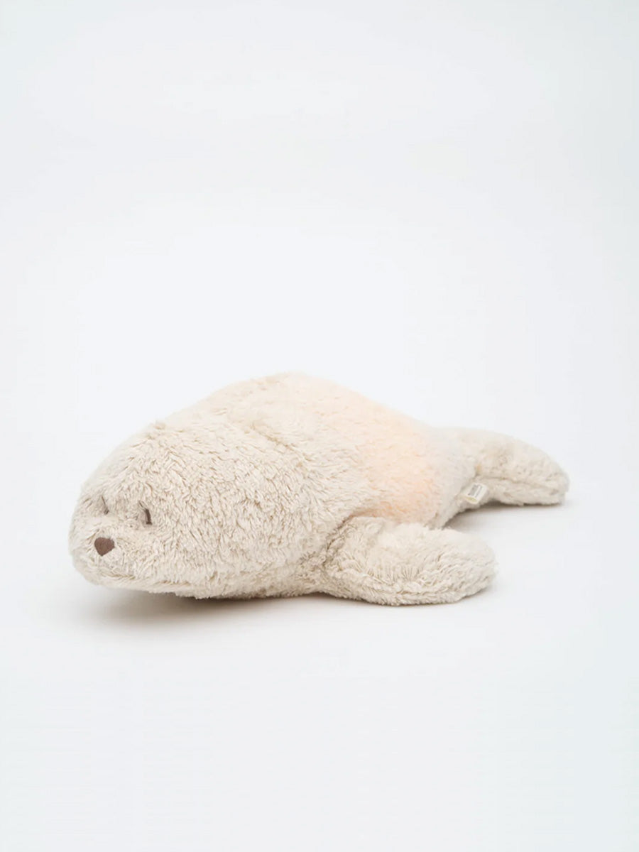 Bamse sæl med lys og lyd fra Moonie 2.0 - Sand