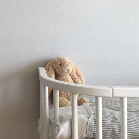 Bedside crib fra Babybay - Original, hvid