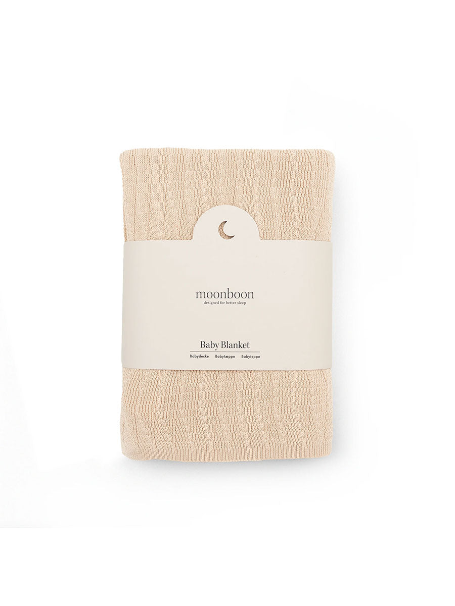 Baby blanket fra Moonboon - Rose Cloud