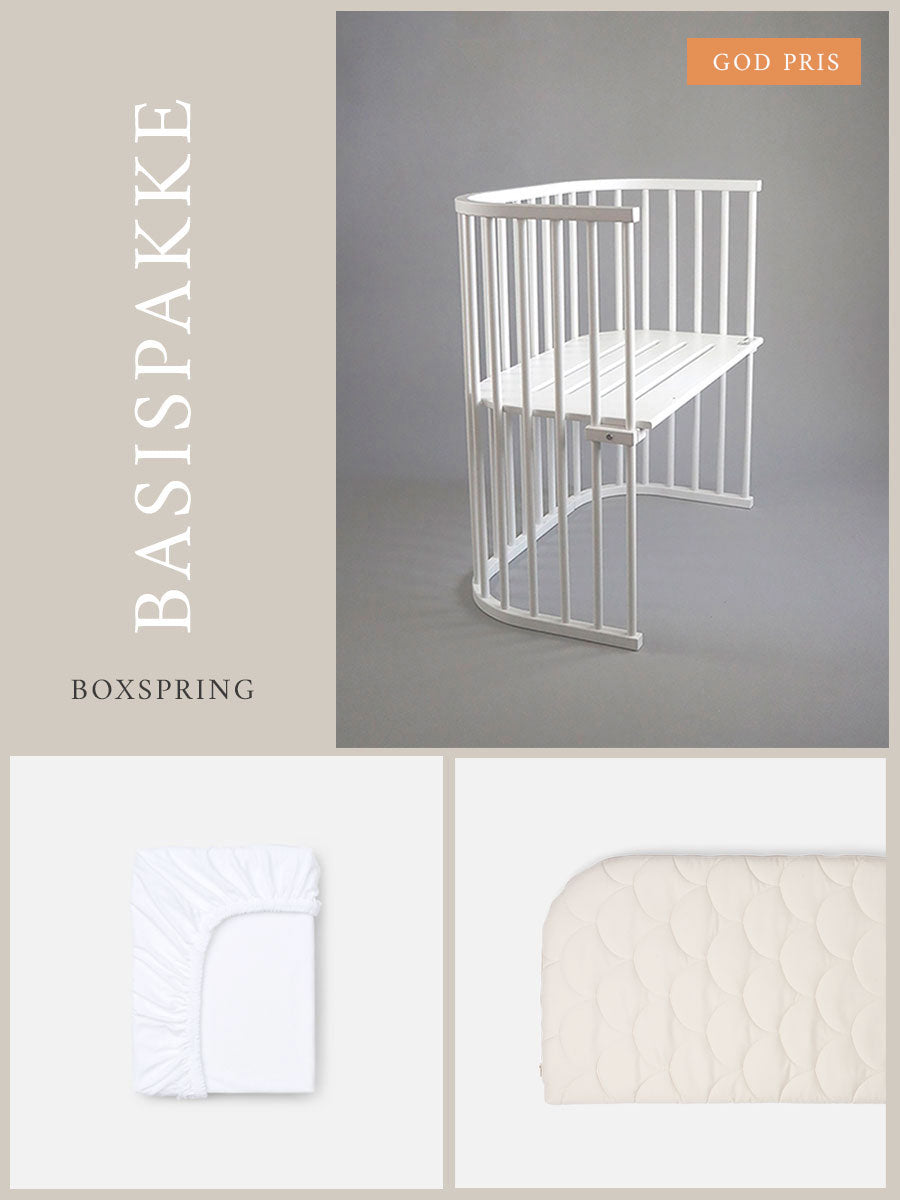 Bedside crib basispakke - Babybay Boxspring