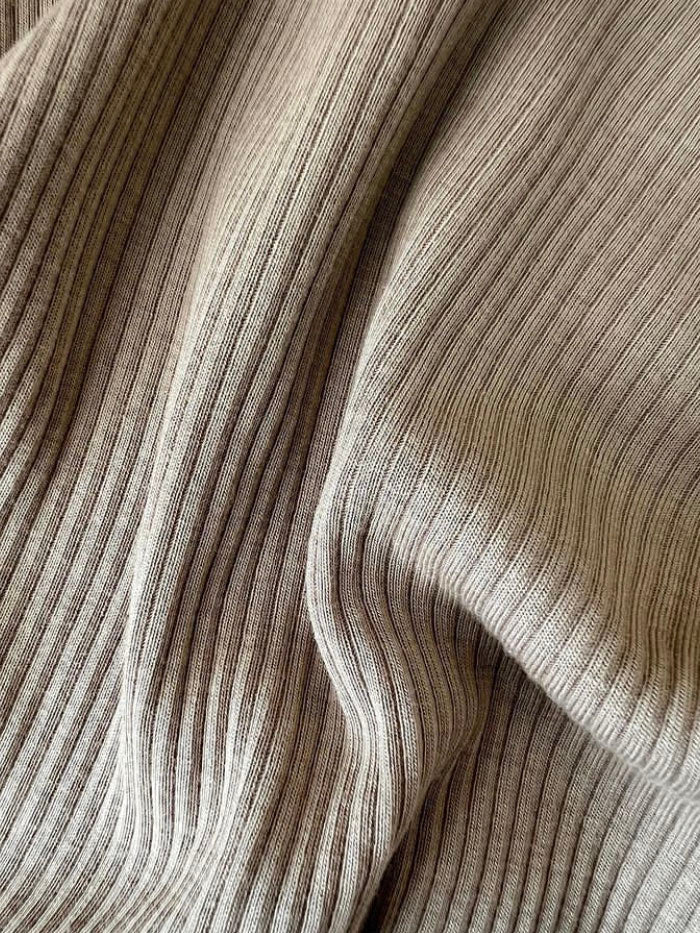 MarMar legging med rib - Driftwood