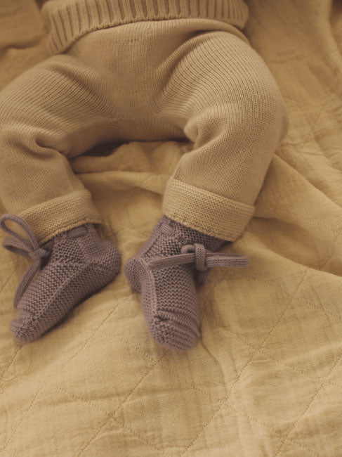 Hvid Knitware Guido bukser