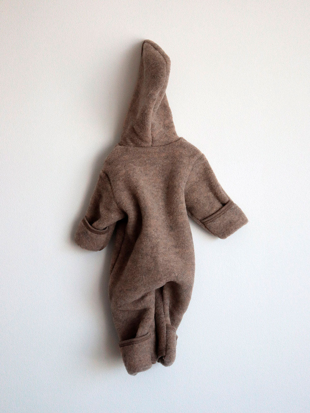 Køredragt i merino uld fra Engel - Valnød