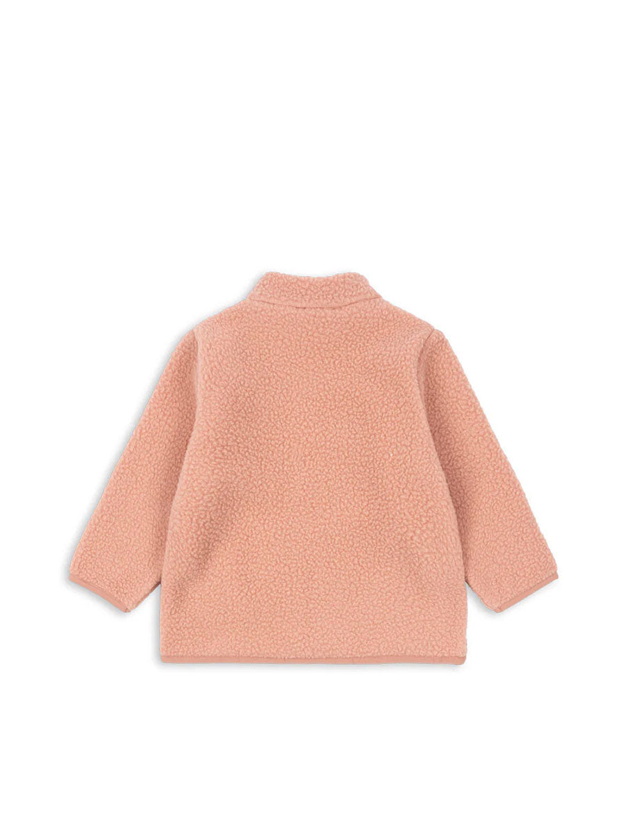 Fleecejakke fra Konges Sløjd - Cameo Brown