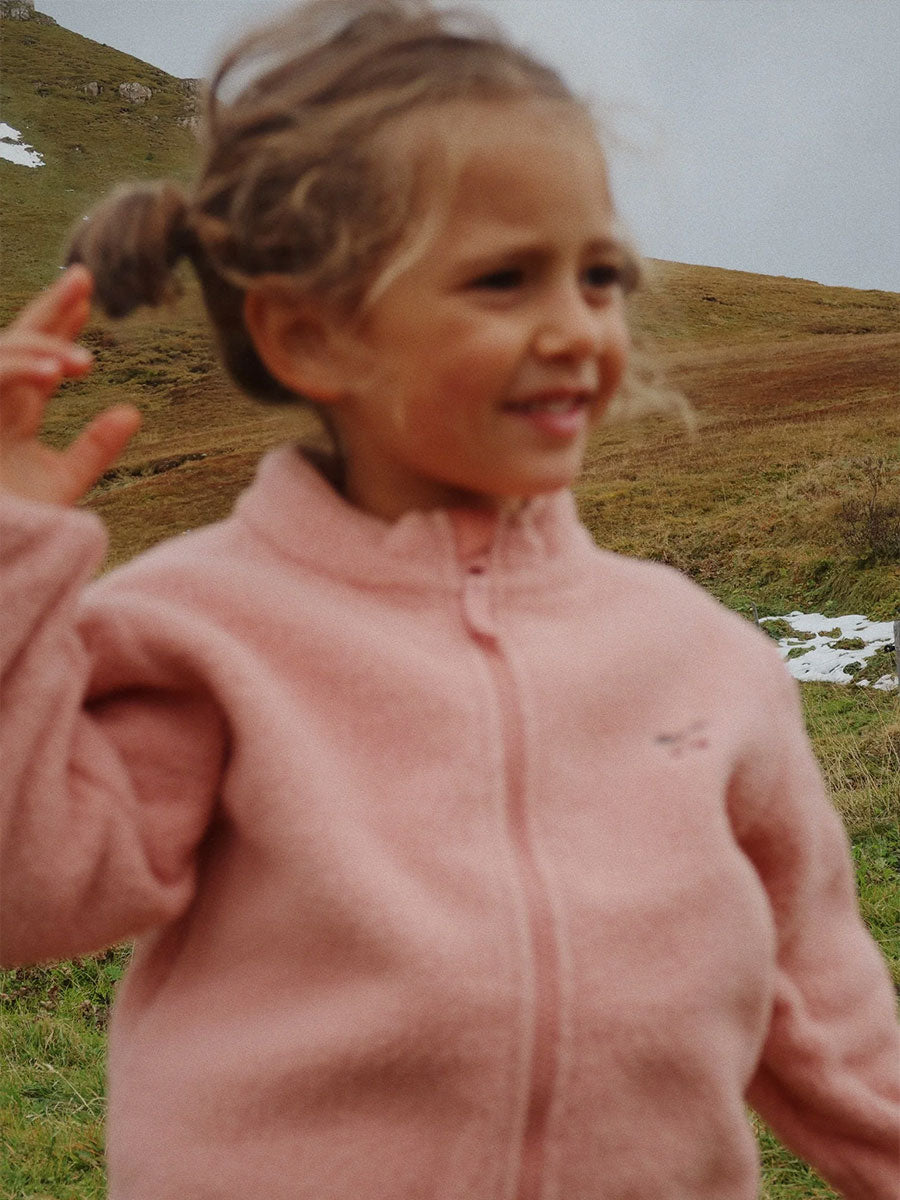 Konges Sløjd fleecejakke - Cameo Brown