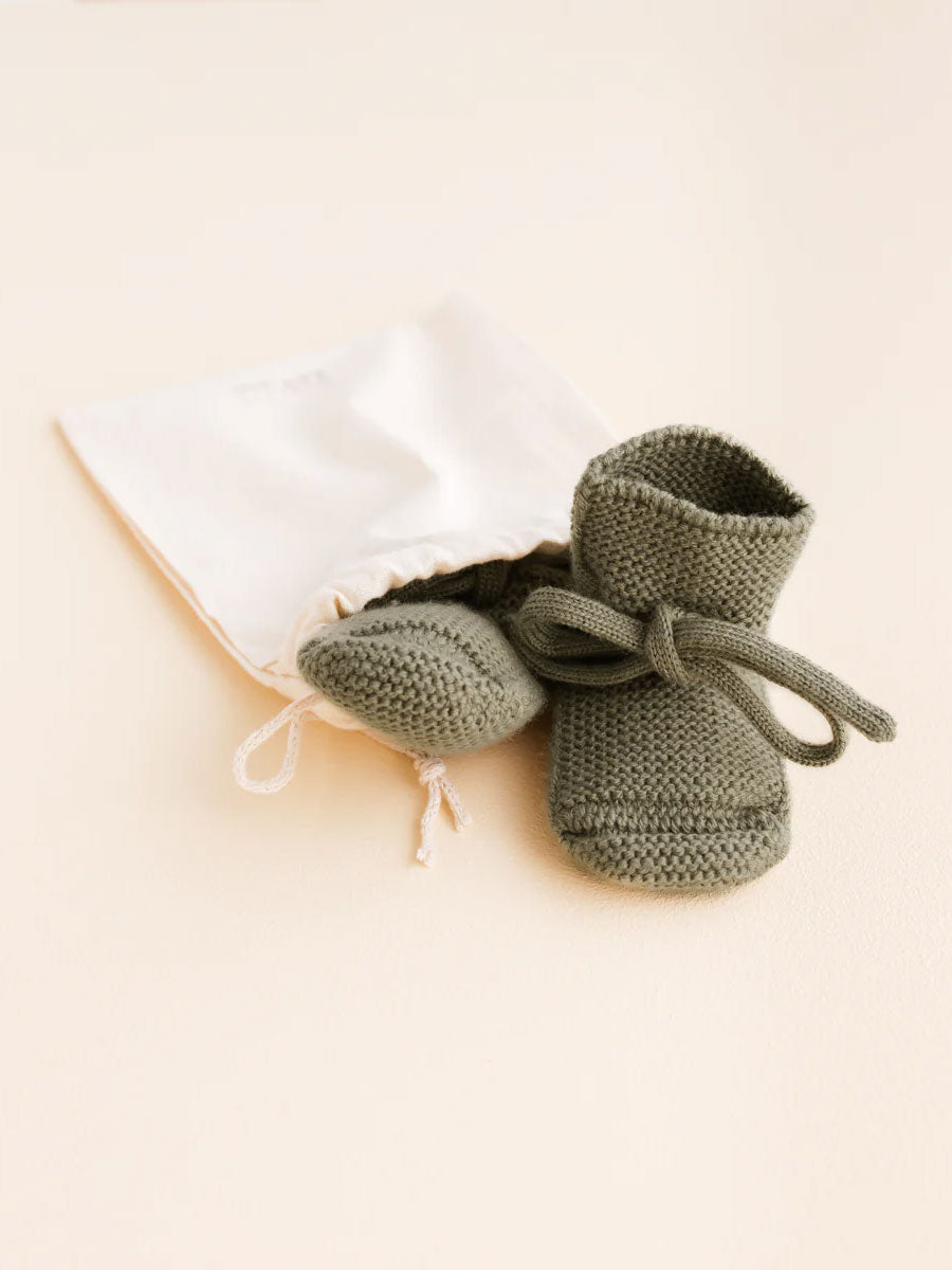 Futter i merino uld fra Hvid Knitware - Artichoke