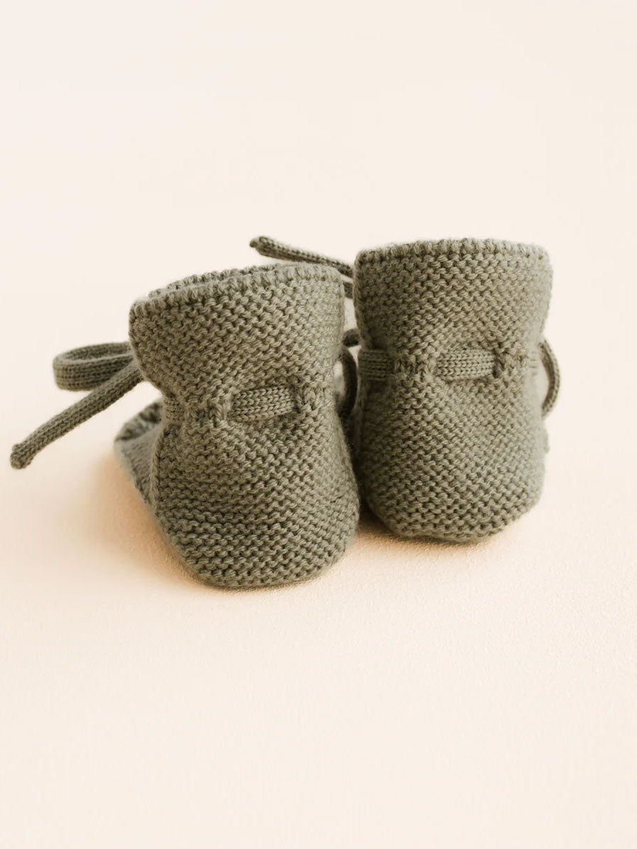 Hvid Knitware baby futter