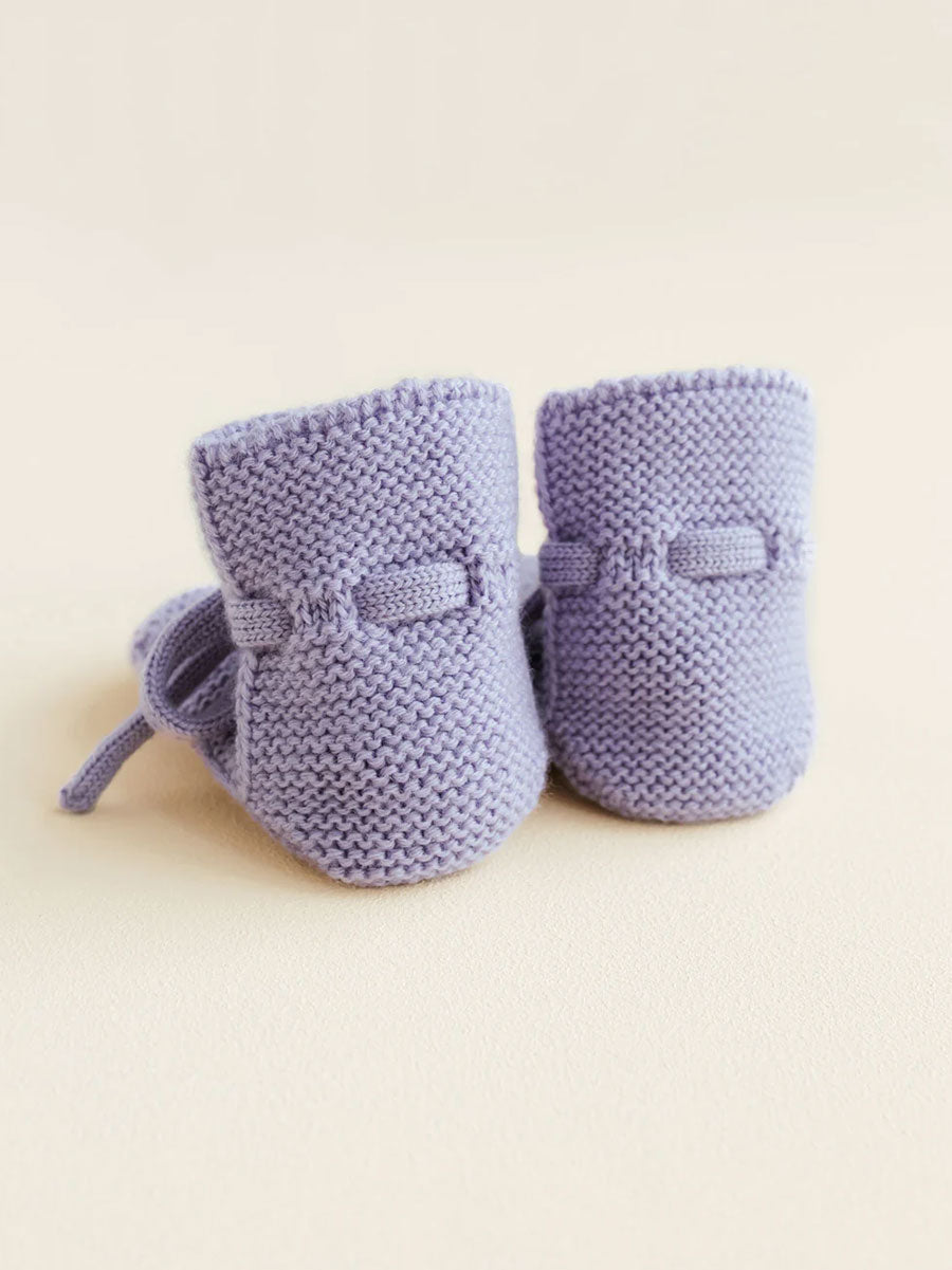 Lilac futter i merino uld fra Hvid Knitware