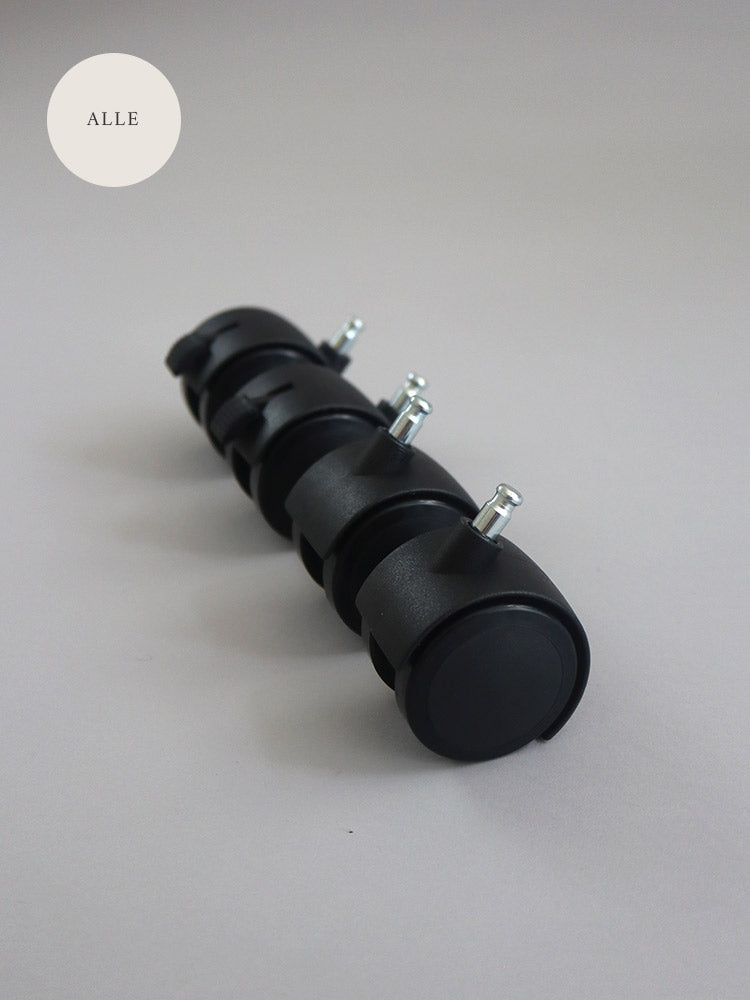 Hjul til Babybay - Sort