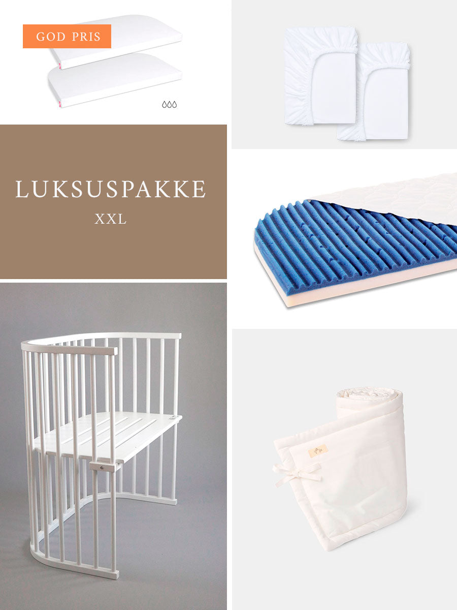 Luksuspakke - Babybay XXL bedside crib