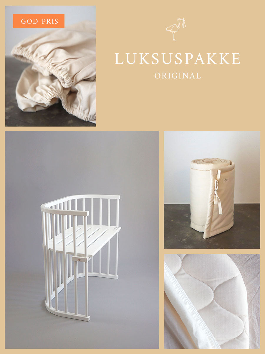 Luksuspakke - Babybay Original bedside crib