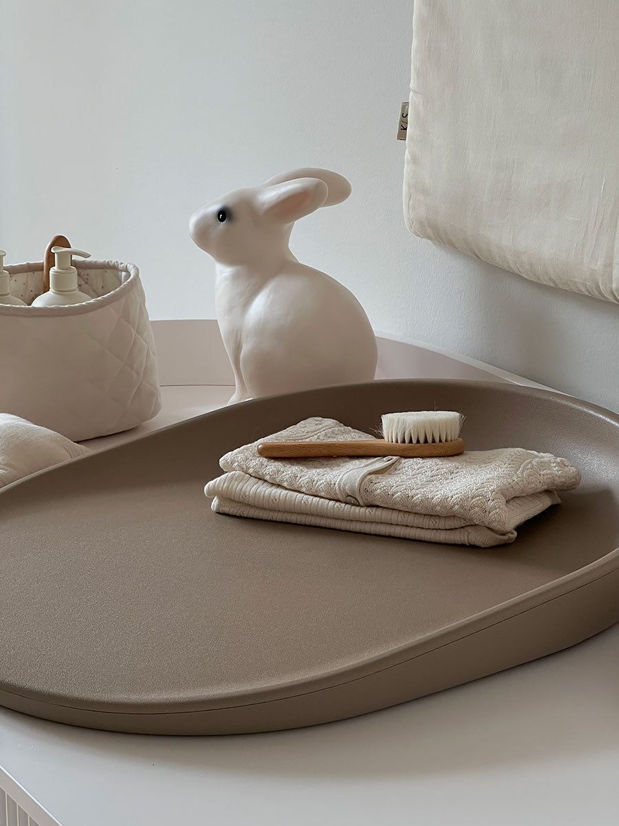 Puslepude fra Kas Kopenhagen - Brown Pebble