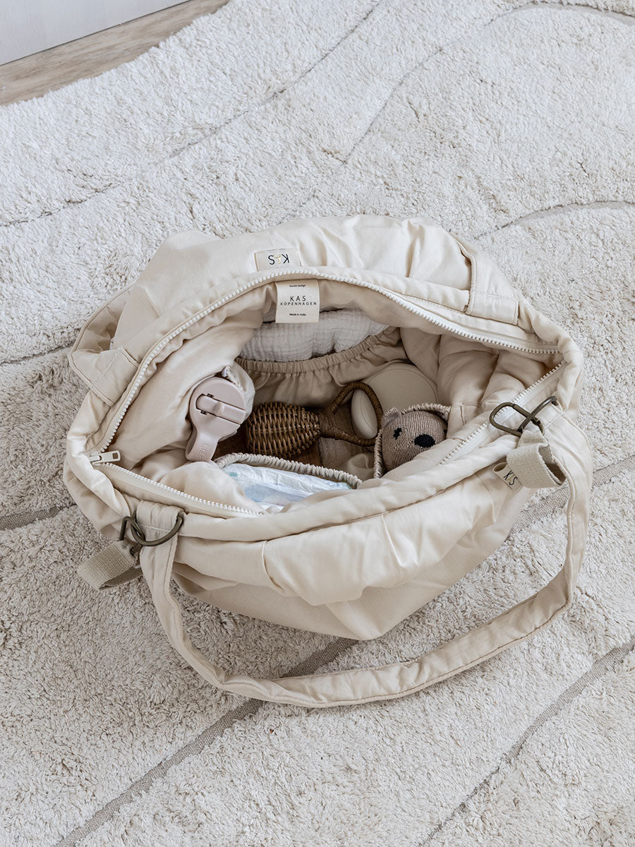 Pusle taske fra Kas Kopenhagen - Beige