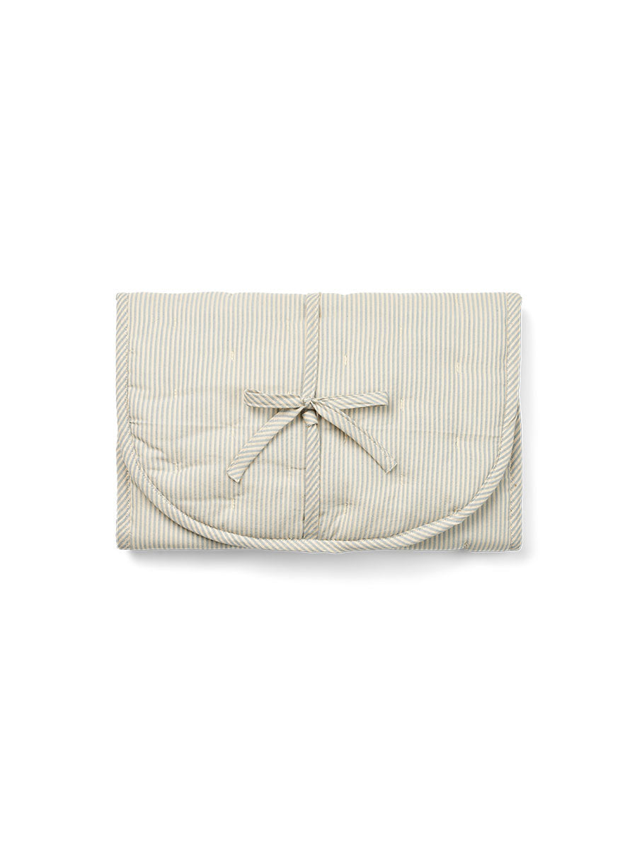 Pusleunderlag fra MarMar - Blue Stone Stripe