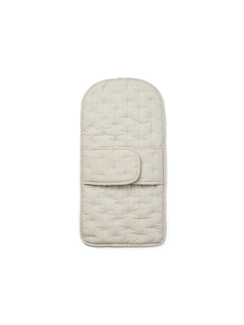 Pusle underlag fra MarMar - Blue Stone Stripe