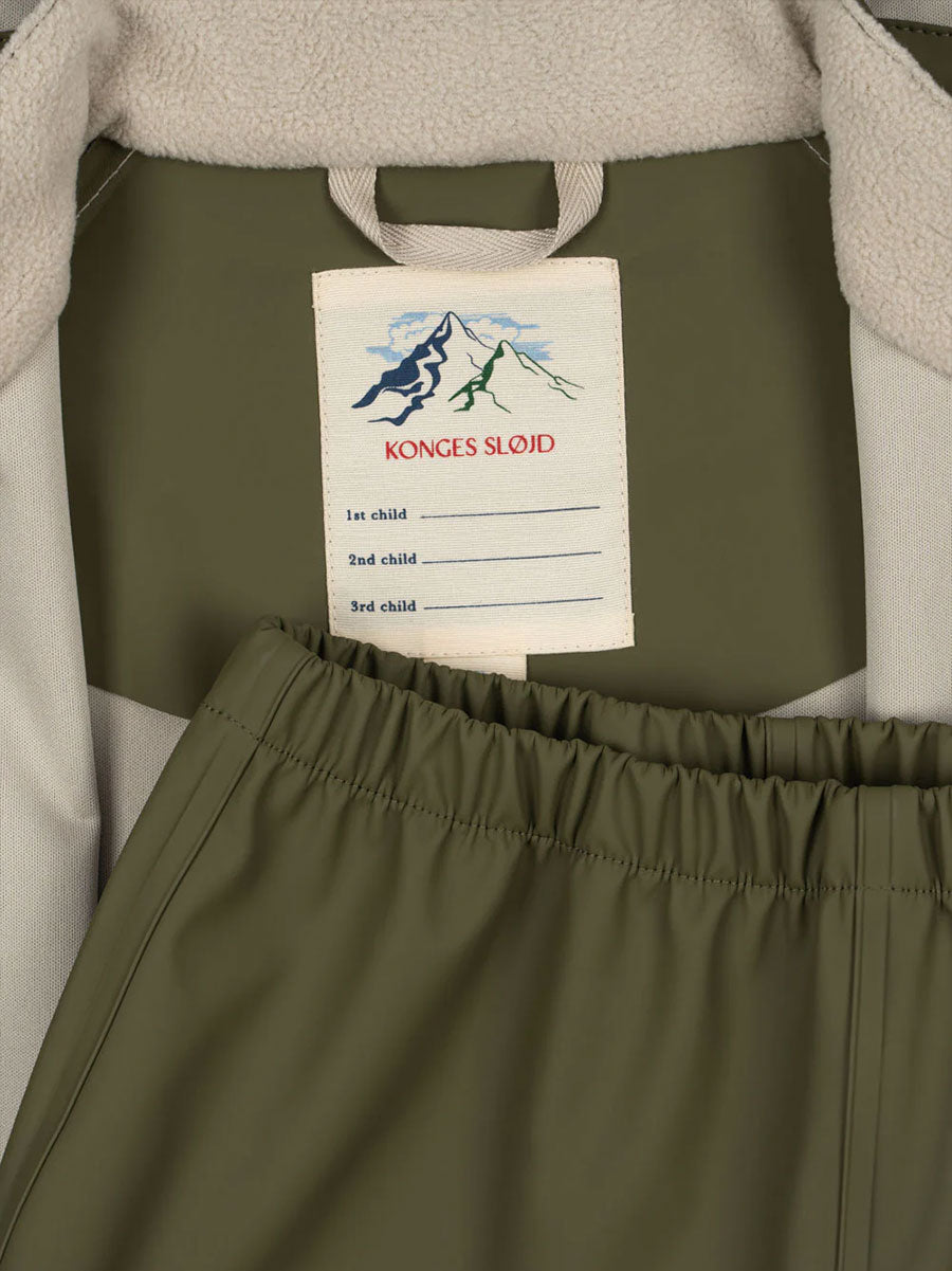 Konges Sløjd - Burnt Olive - regnsæt