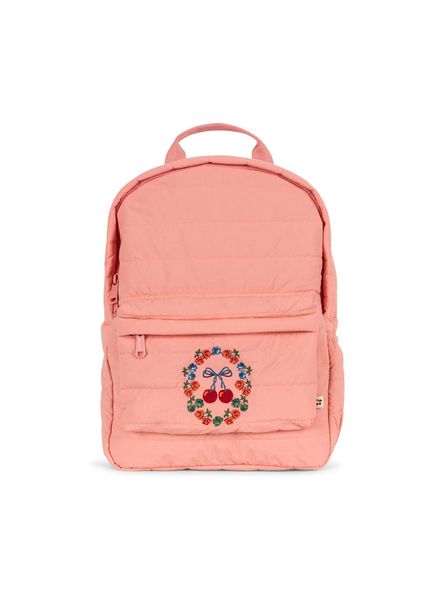 Rygsæk fra Konges Sløjd, Juno Quilted Midi - Strawberry Ice