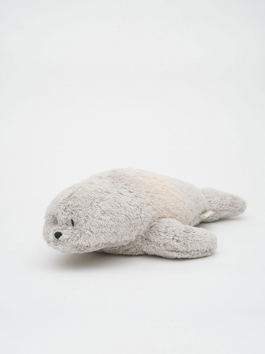 Bamse sæl med lys og lyd fra Moonie 2.0 - Gray