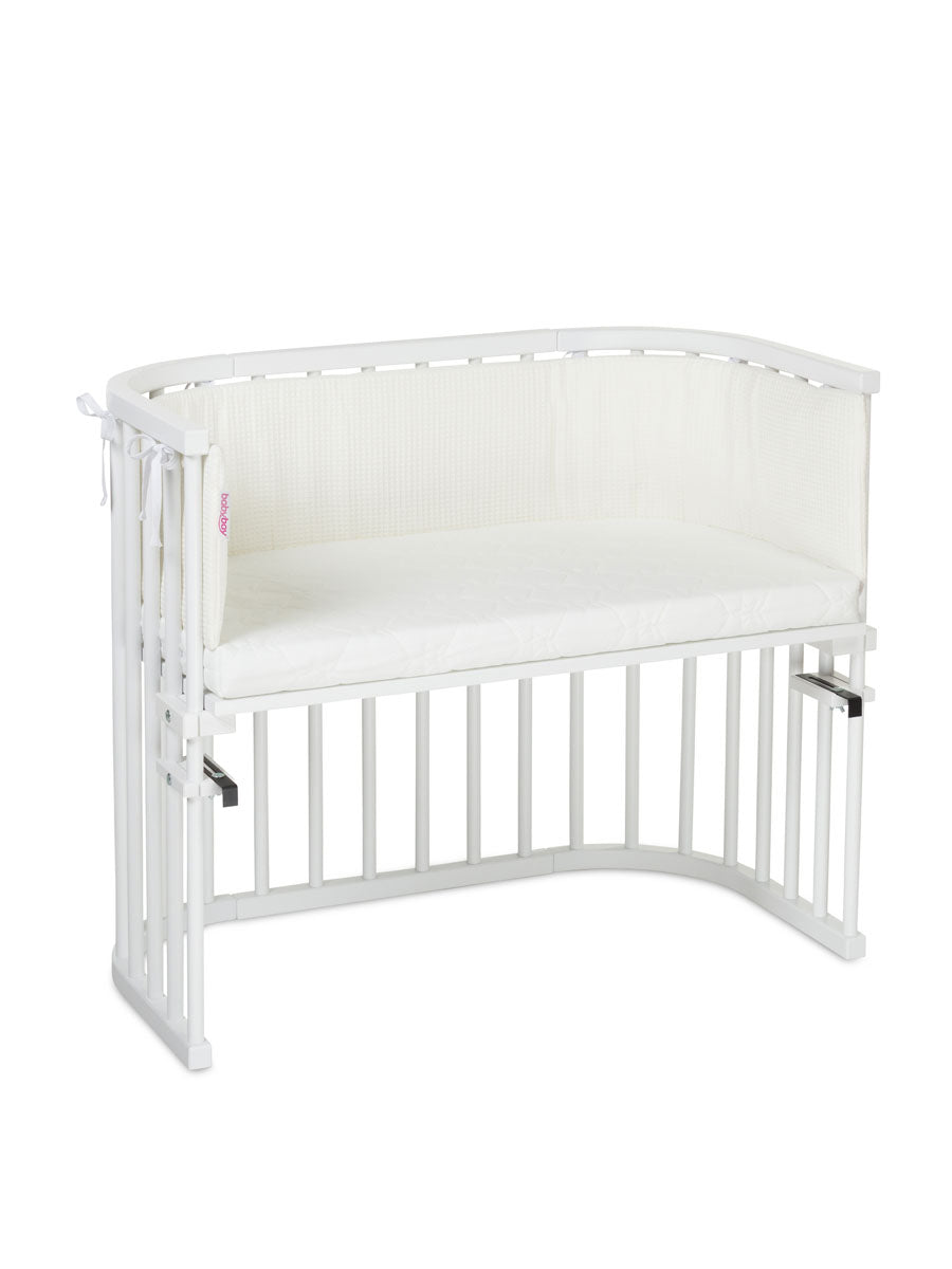 Babybay sengerand, Vaffelvævet, Ivory