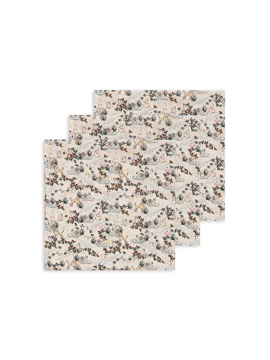 3 Stofbleer fra Konges Sløjd - Mizumi