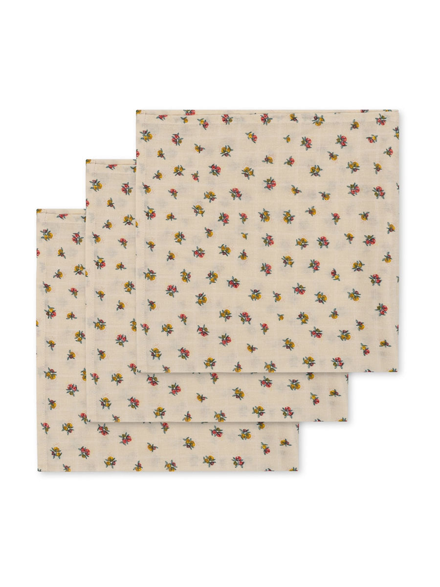 Tre Stofbleer fra Konges Sløjd - Peonia