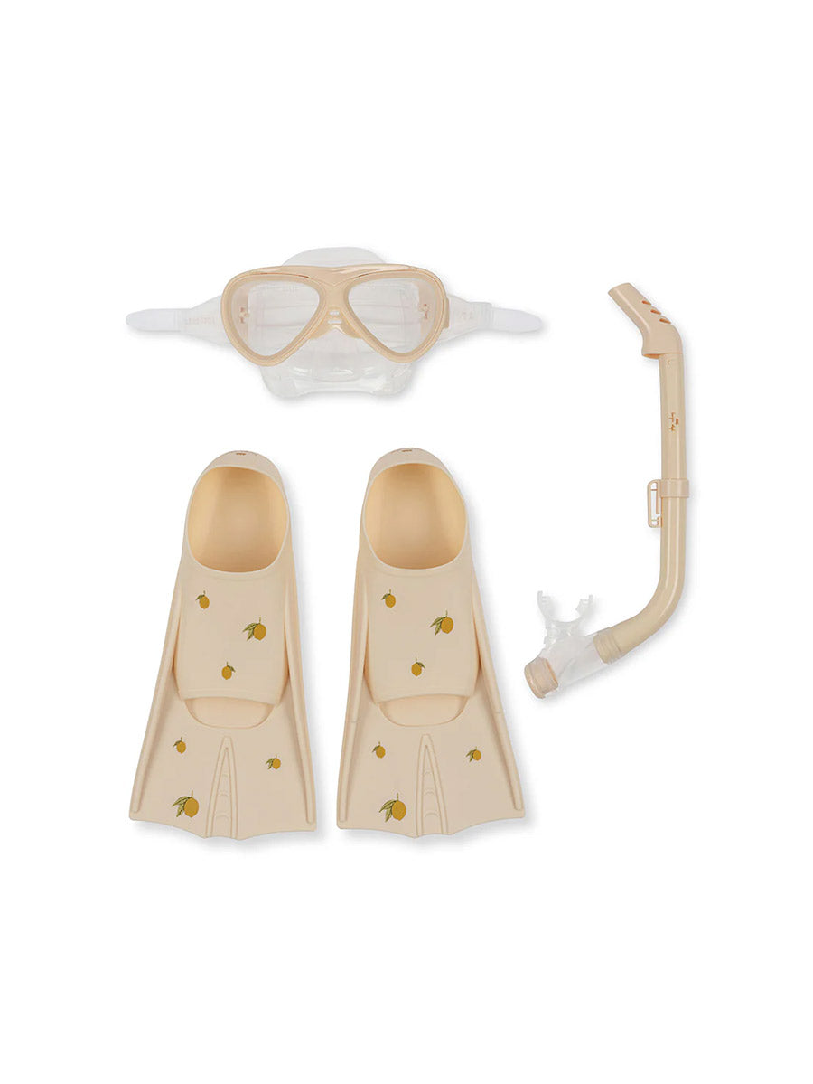 Snorkelsæt fra Konges Sløjd - Lemon