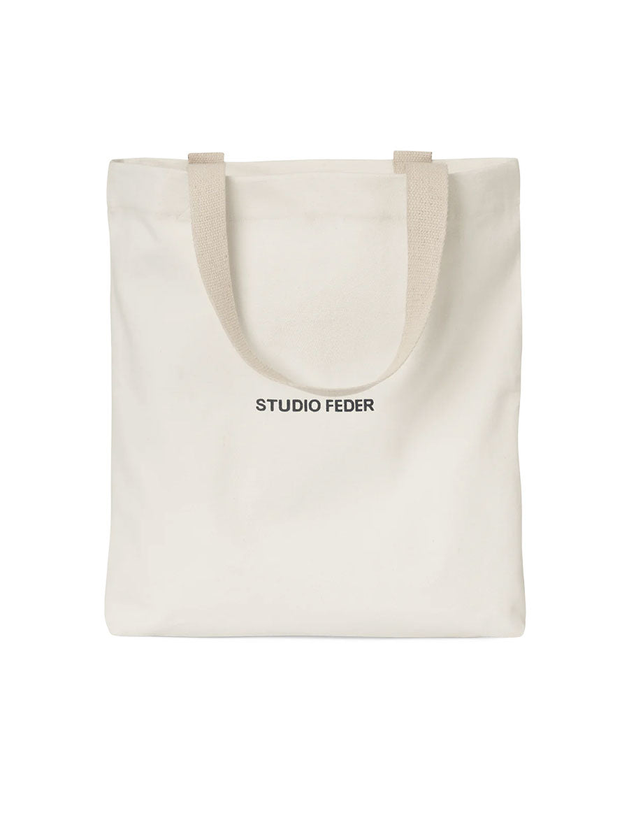 Tote bag fra Studio Feder - Ecru