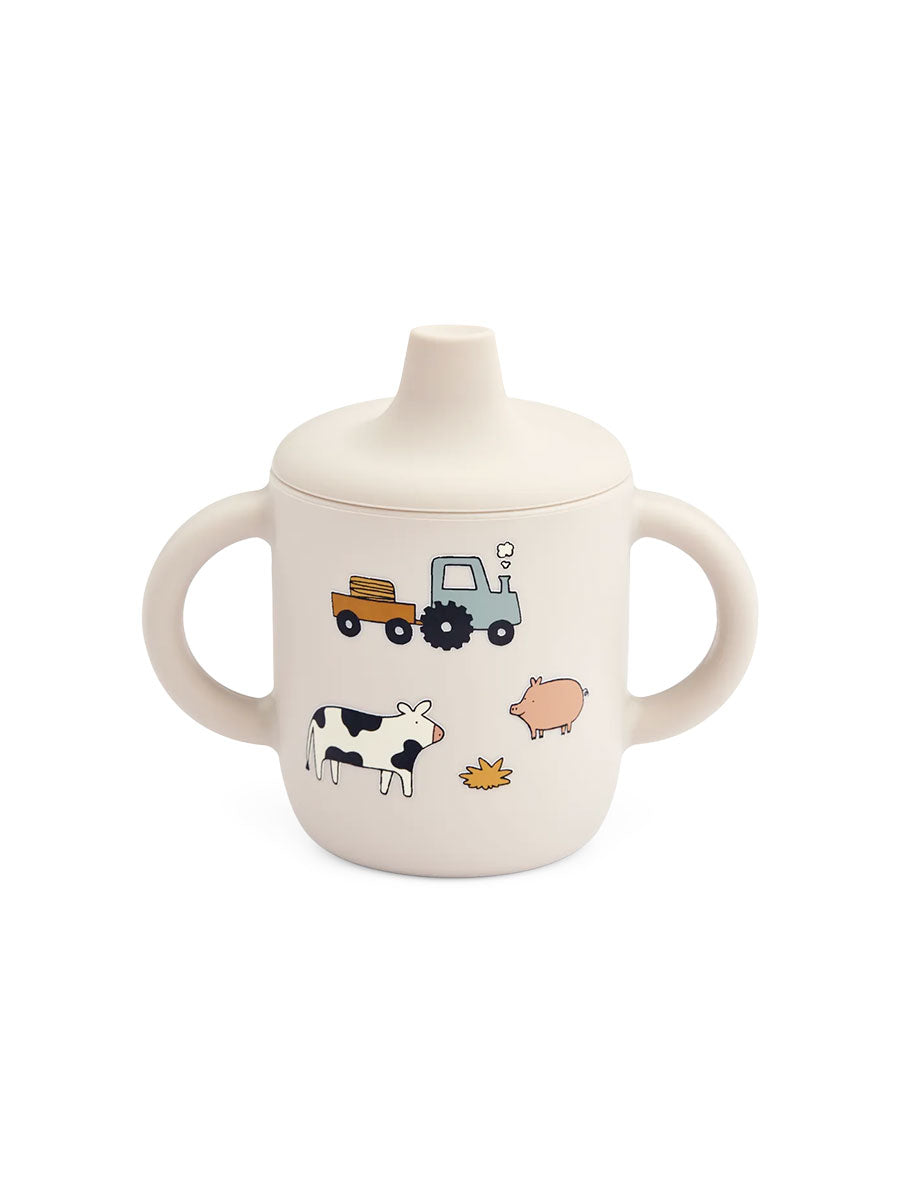 Tudekop i silikone fra Liewood - Farm