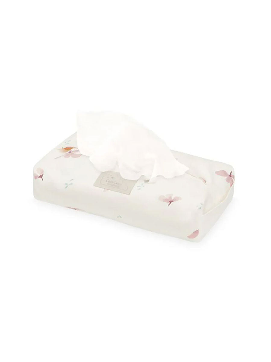 Vådserviet etui fra Cam Cam - Windflower Creme