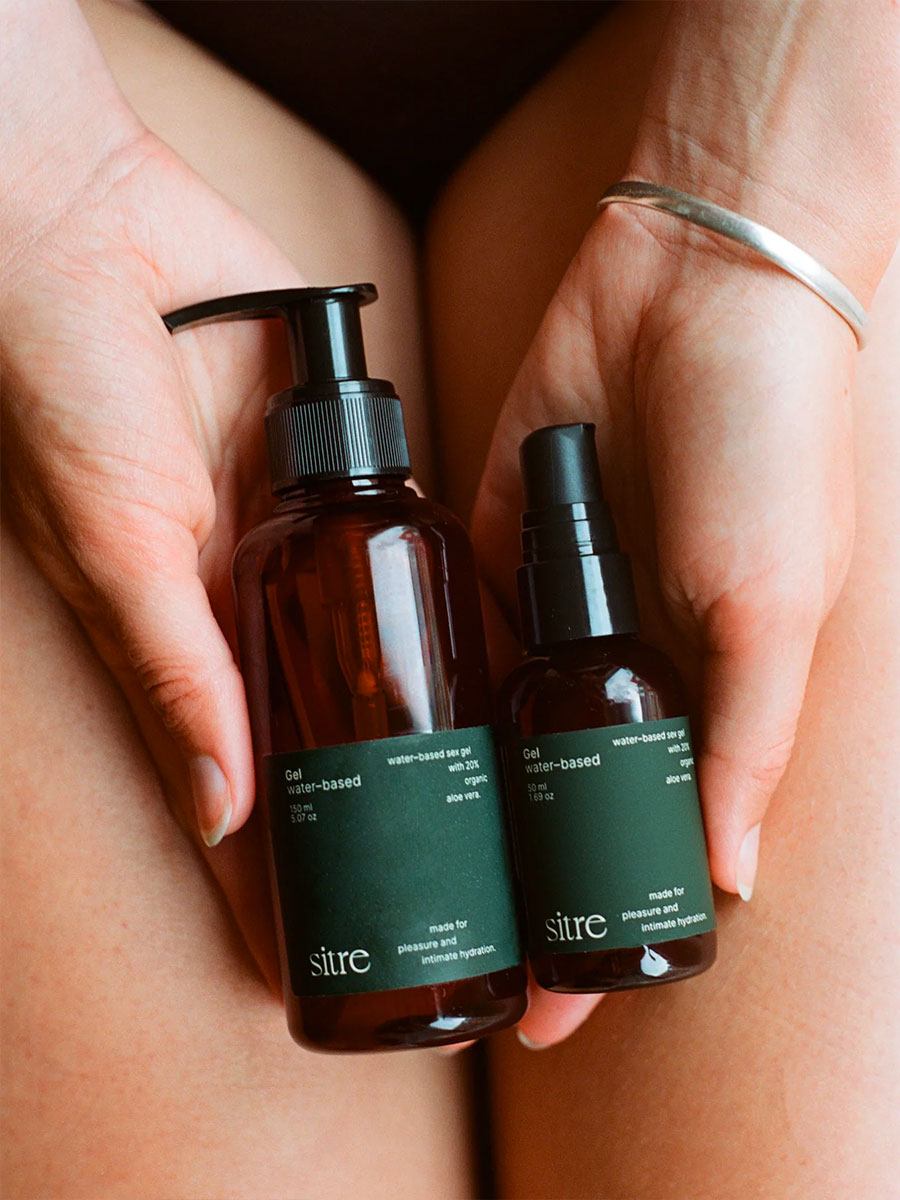 Sitre vandbaseret gel