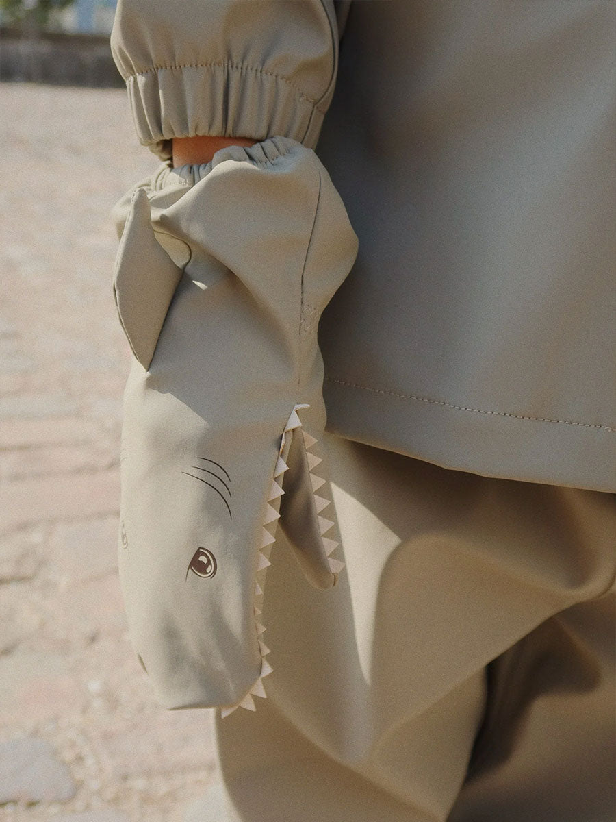 Vanter med fleece fra Konges Sløjd - Laurel Oak Dino