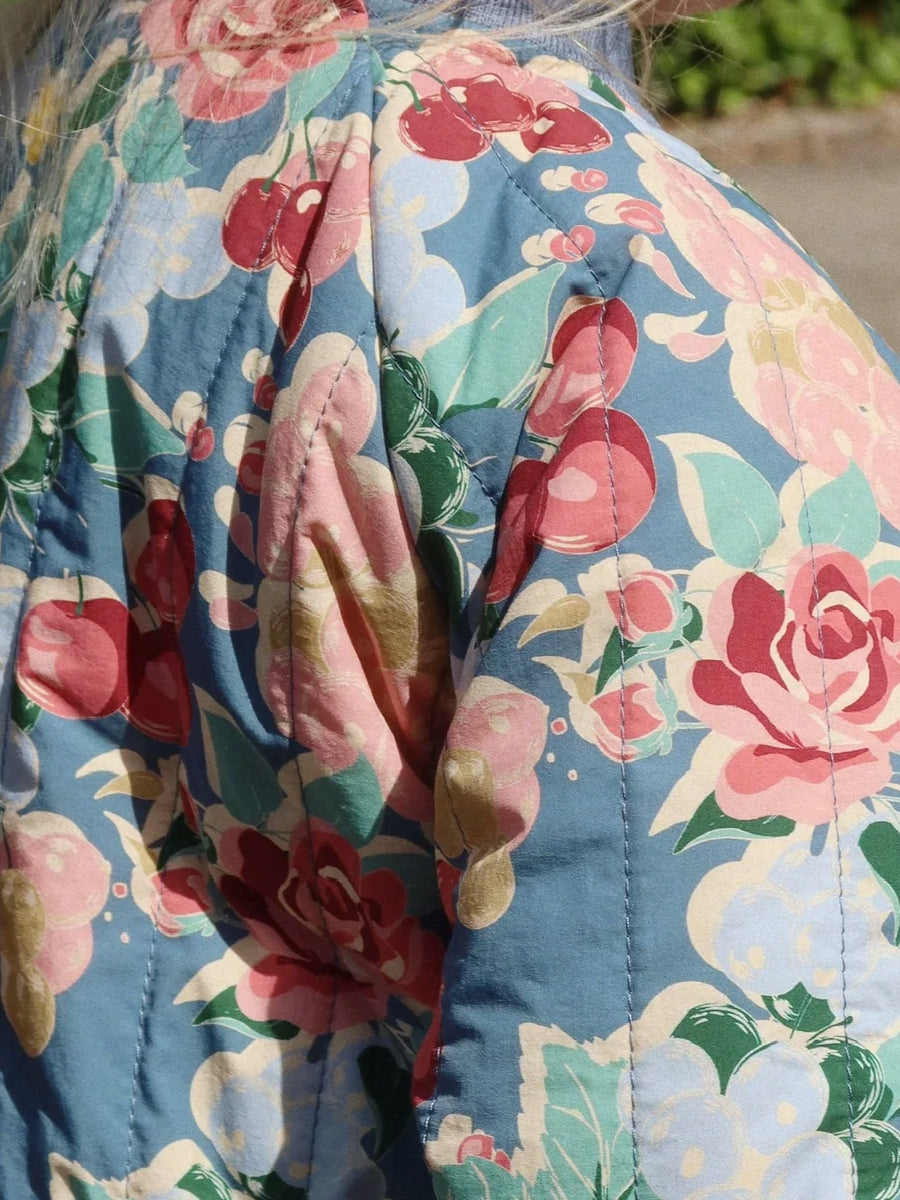 Bomberjakke fra Konges Sløjd -Juno Bloomiegrape Blues