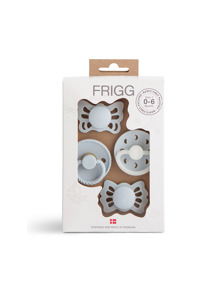 Begynder sutter fra Frigg (4-pak) - Moonlight Sailing / Powder Blue