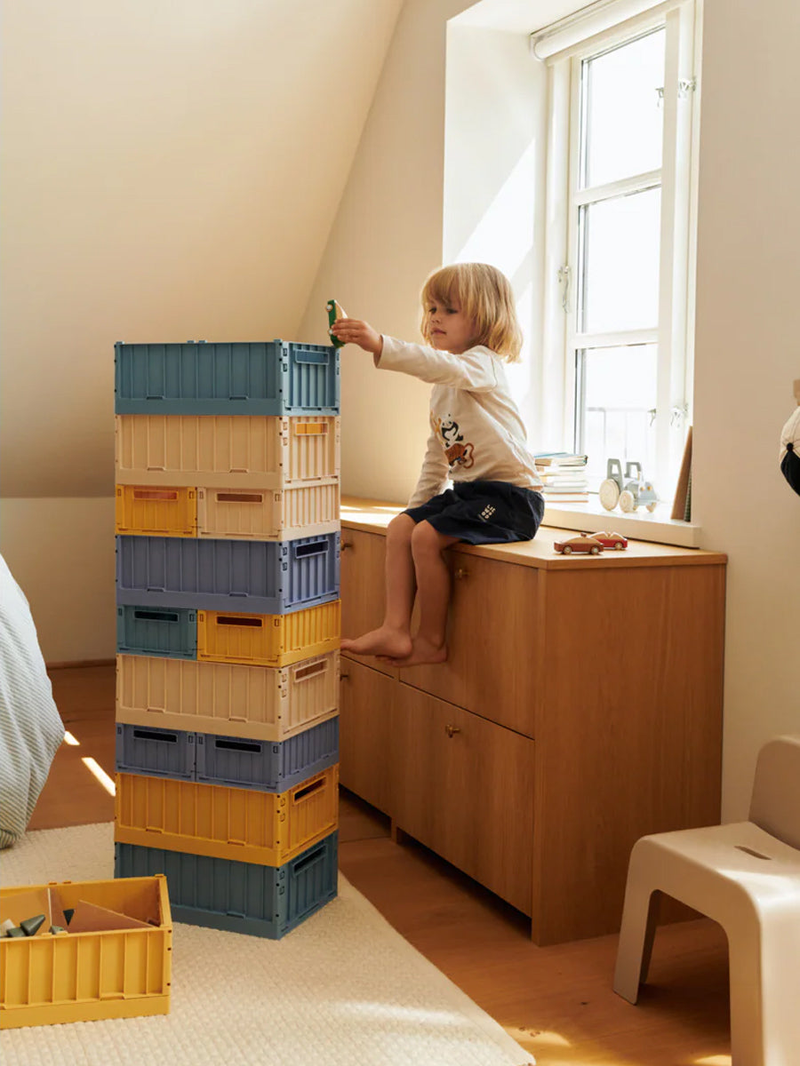 Kasse fra Liewood (2 stk) Medium, Lemon Yellow