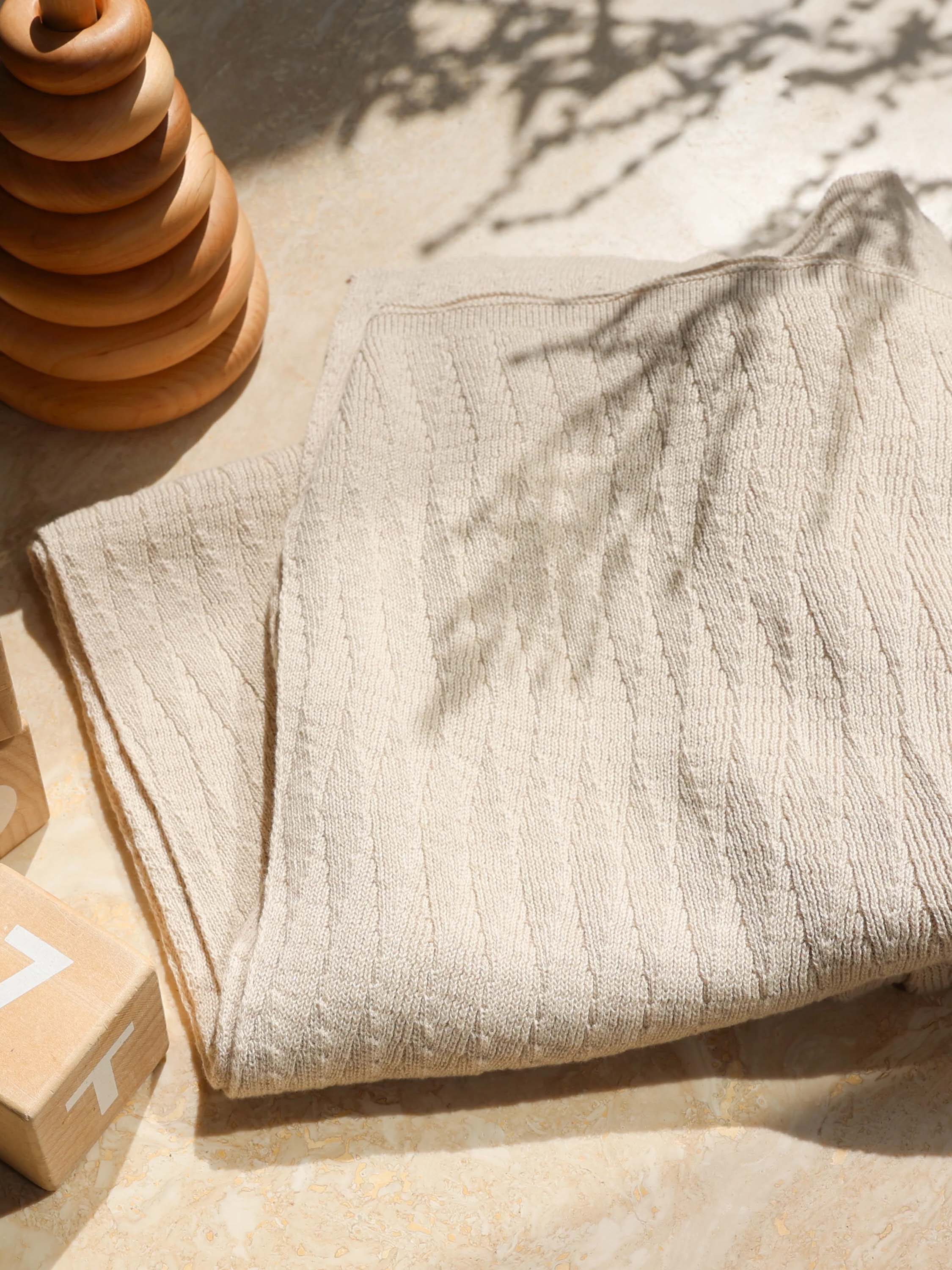 Babytæppe fra Moonboon - Natur