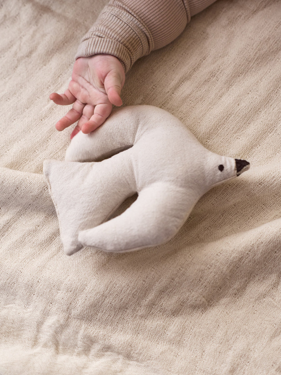 Tøjdyr fra Ferm Living, Bird Soft - Undyed.