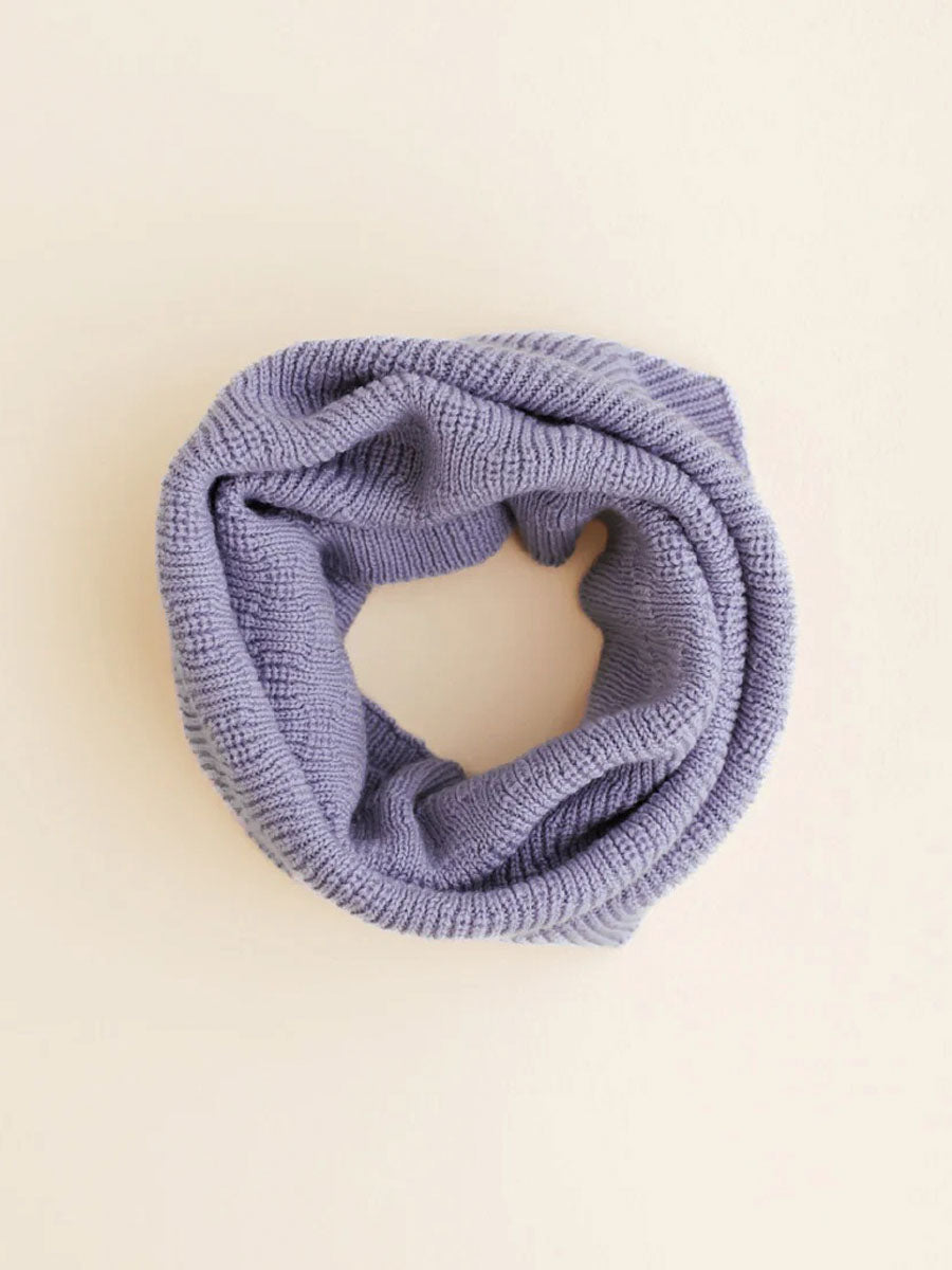 Halsedisse i merino uld fra Hvid Knitware - Lilac