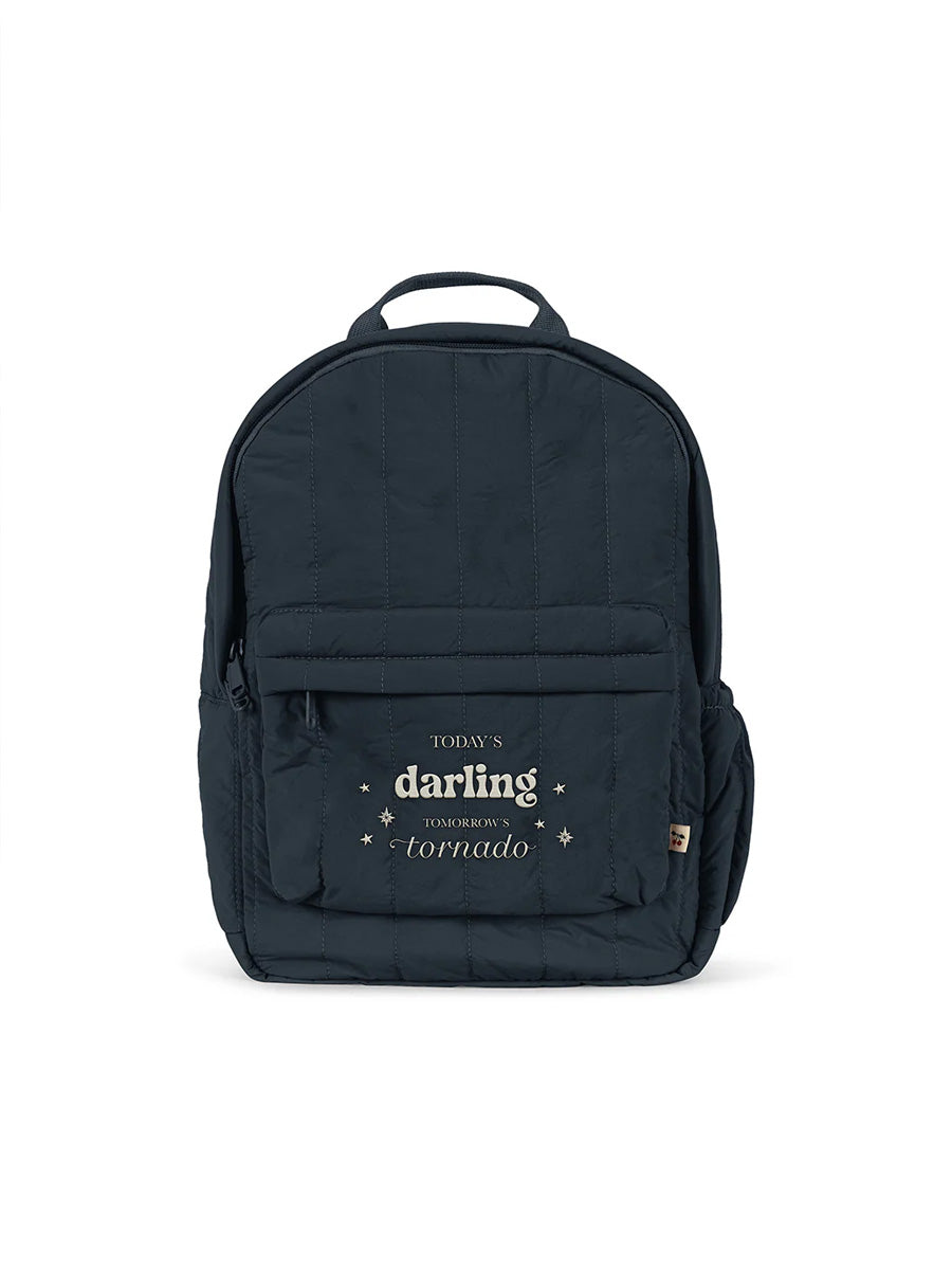 Rygsæk fra Konges Sløjd, Juno Quilted Midi - Total Eclipse