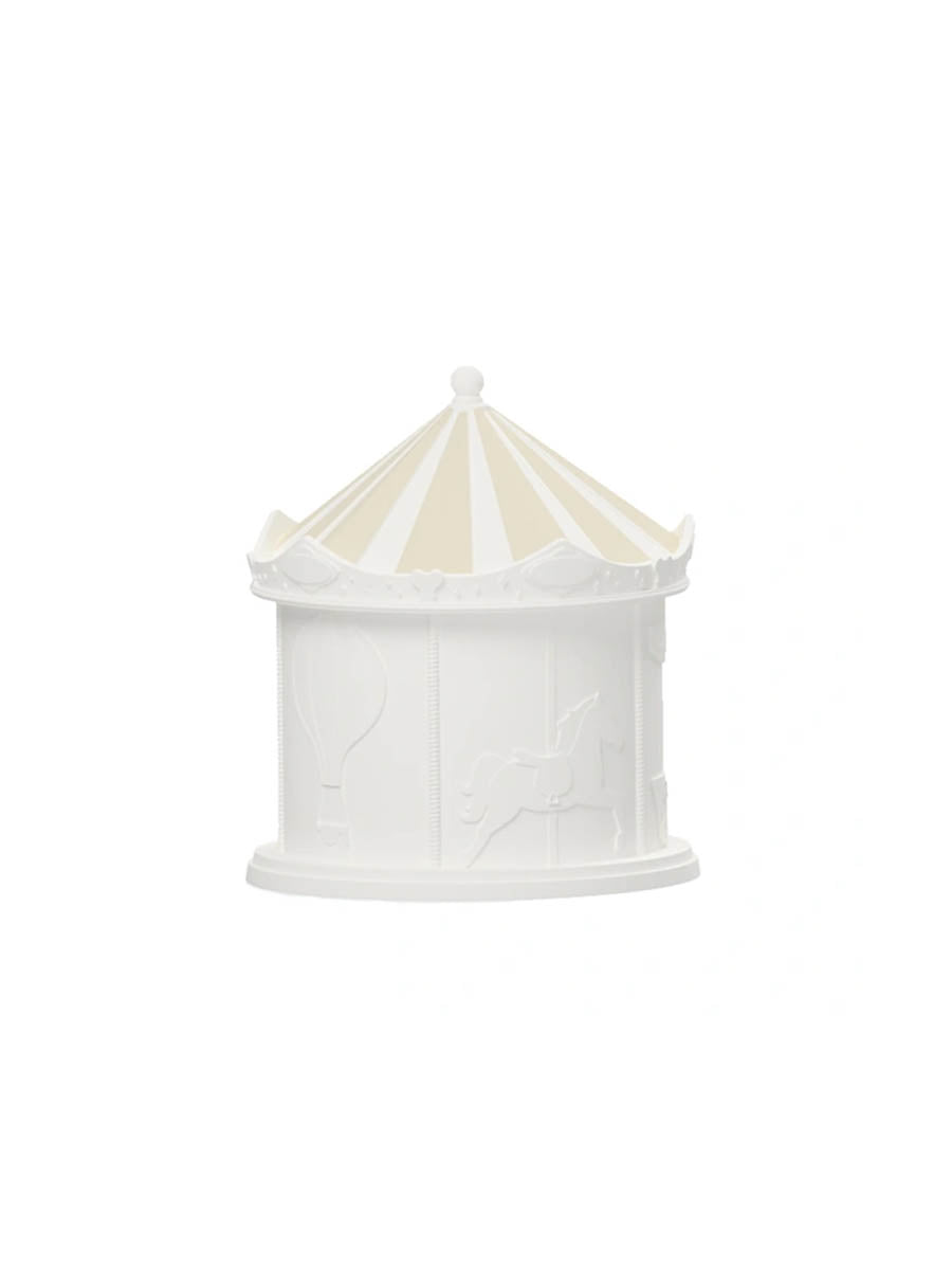 Natlampe fra Cam Cam - Carousel Night Light - Off-White