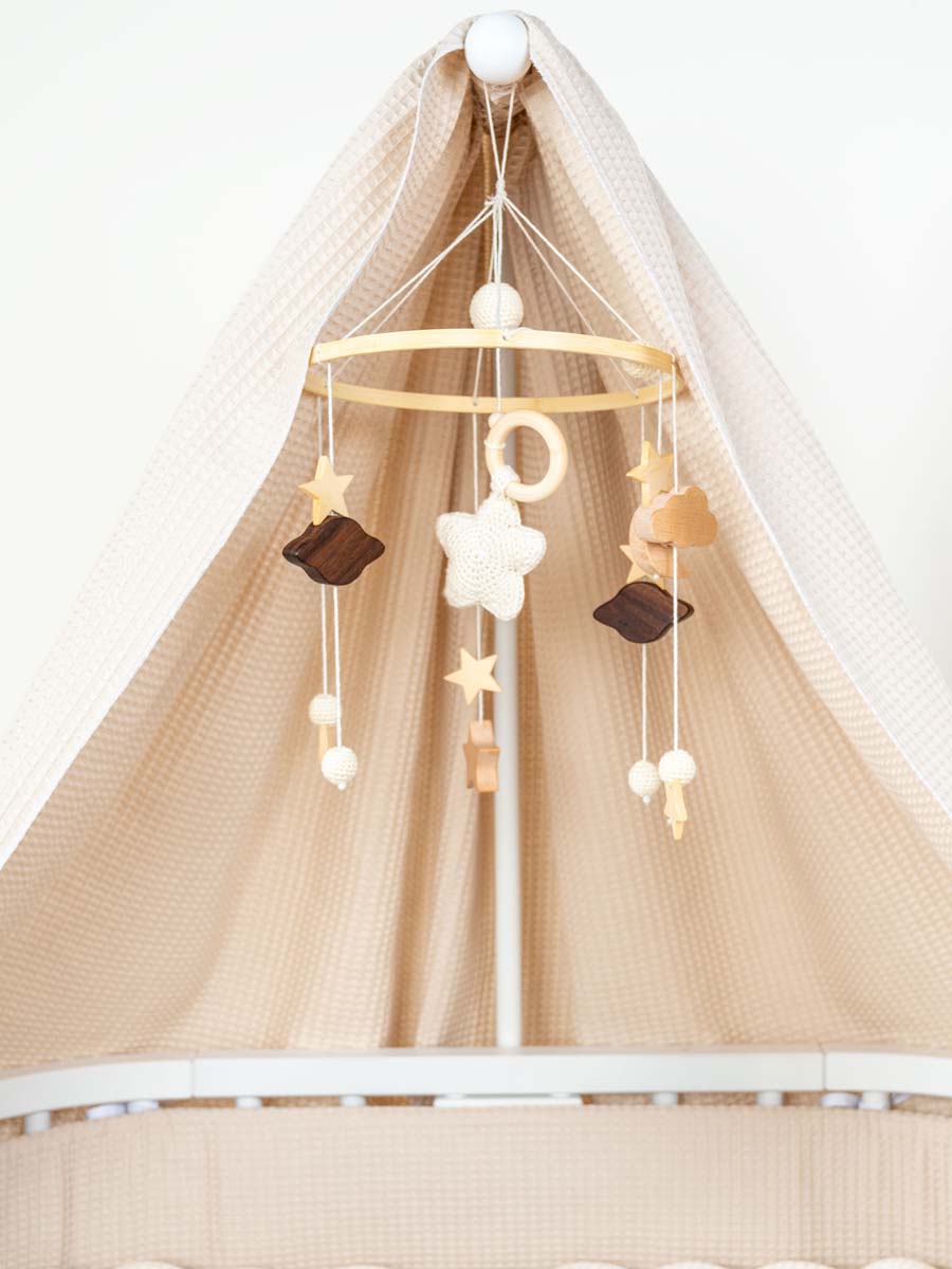 Sengehimmel til uroholder fra Babybay, Transparent.