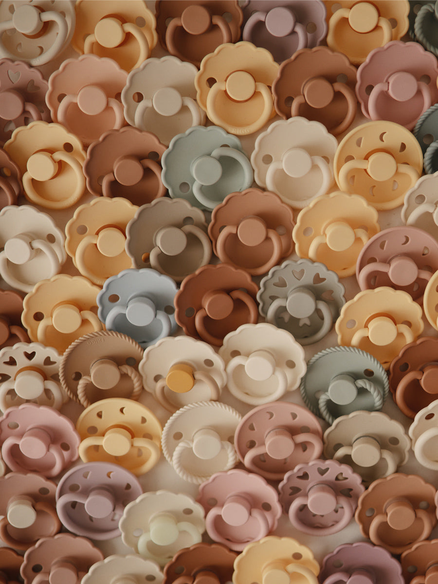 Runde sutter fra Frigg, Daisy (2-pak) - Croissant/Portobello01