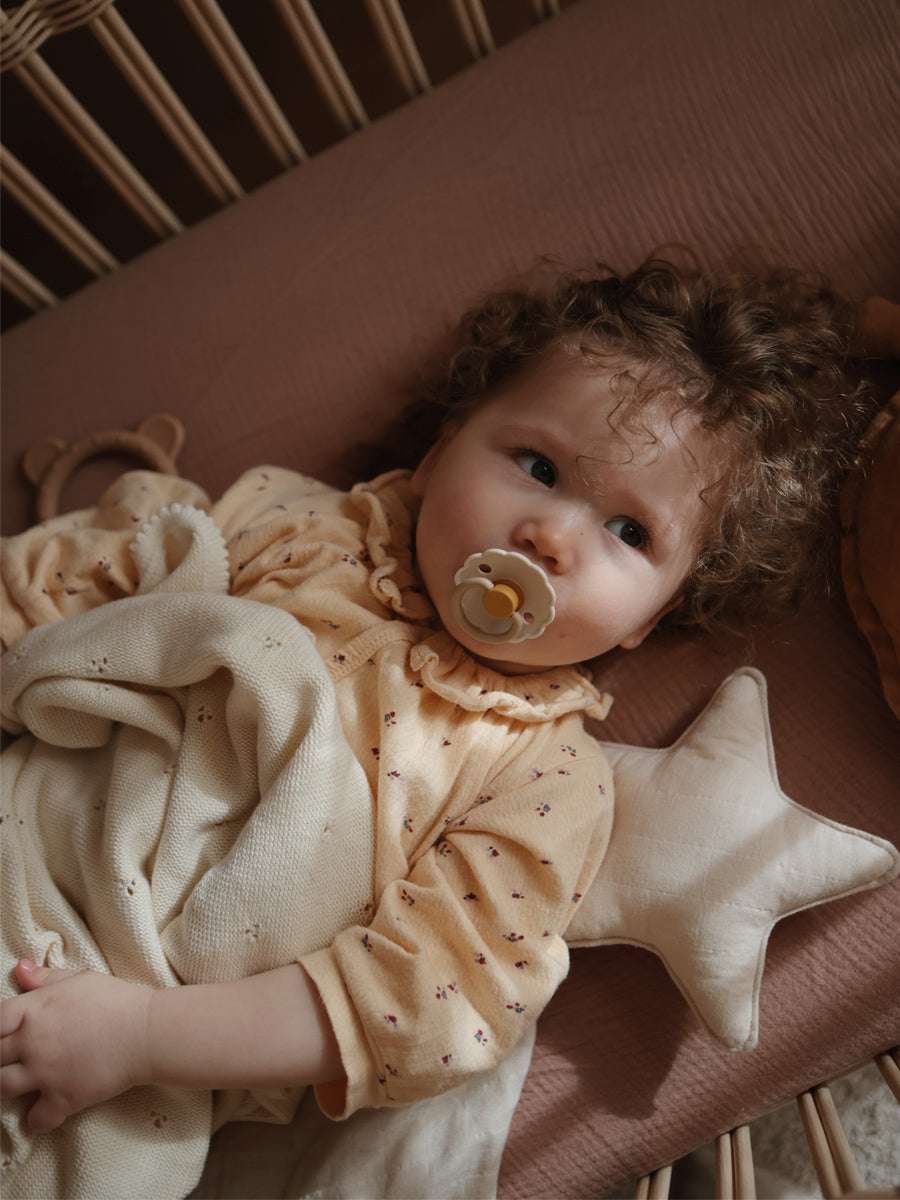 Runde sutter fra Frigg, Daisy (2-pak) - Blush/Cream.