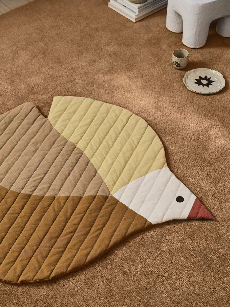 Babytæppe fra Ferm Living, Vatteret - Multi.