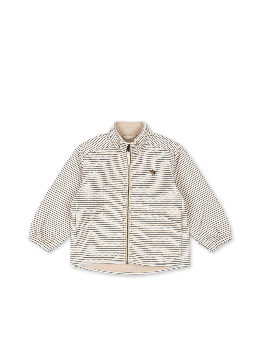 Termojakke med fleece fra Konges Sløjd - Stribe Bluie