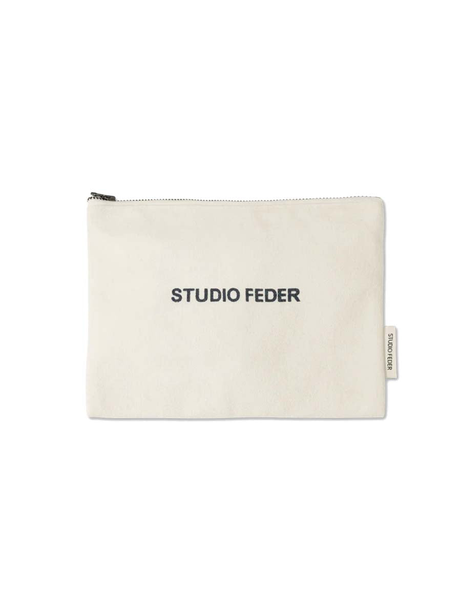 Toilettaske fra Studio Feder - Ecru